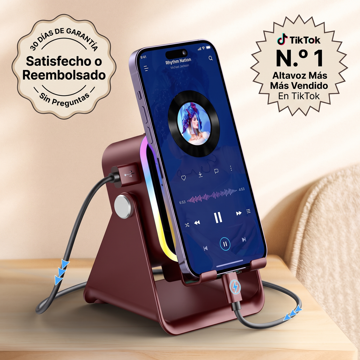 Soporte Altavoz 5 en 1