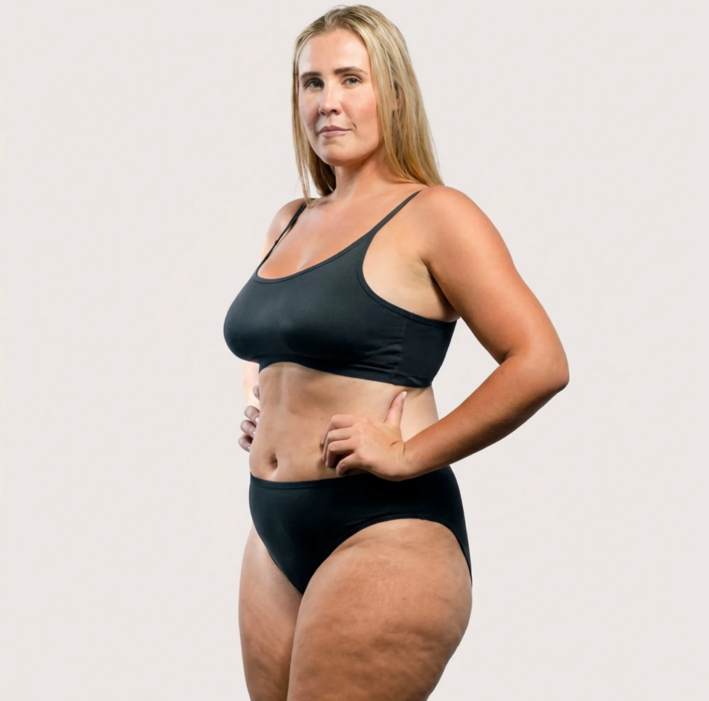 Braguita sin costuras antifugas