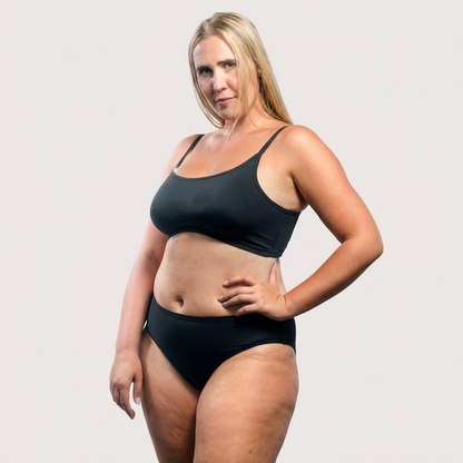 Braguita sin costuras antifugas