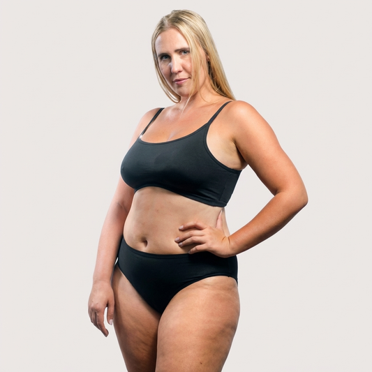 Braguita sin costuras antifugas