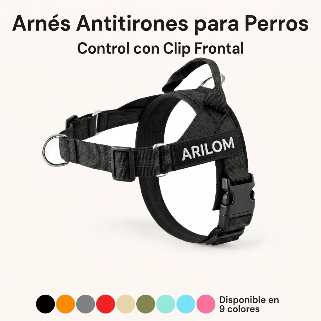Arnés antitirones para perros Arilom