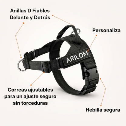 Arnés antitirones para perros Arilom